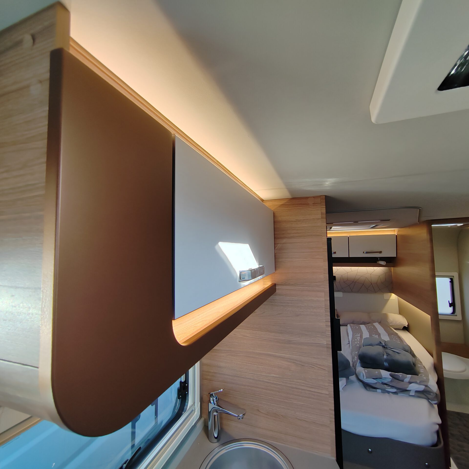 Schönes Design im Innenraum des Pepper 2